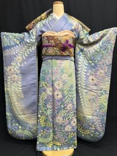 美品　辻が花　振袖セット　辻ヶ花　袋帯　豪華6点セット 美品 辻が花 振袖セット 辻ヶ花 袋帯 豪華6点セット