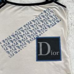 DIOR ロゴタンクトップ　ビスチェノースリーブ DIOR ロゴタンクトップビスチェノースリーブ