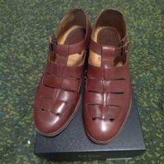 【美品】PaulSmith ポールスミス 26 グルカサンダル レザー ブラック 美品】PaulSmith ポールスミス 26 グルカサンダル レザー