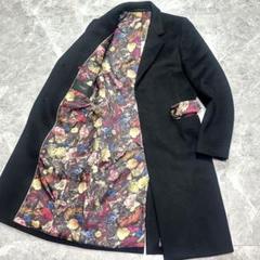 美品✨Paul smith 派手 チェスターコート 花柄 黒 ウール m31354525405_1.jpg?1735126143