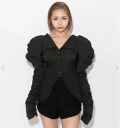 シャツ+ブラウス(長袖+七分) melt the lady  layered cropped blouse 2025年最新】MELT THE LADY レディース 長袖 シャツ・ブラウスの