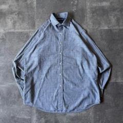 00s ラルフローレン チェックシャツ L グレンチェック調 A324