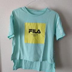 ALGY GIRL 水色 Tシャツ Mサイズ FILA