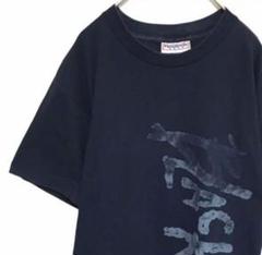 【USA製‼️】90s Reebok ビッグプリントTシャツ ネイビ NBA 古着