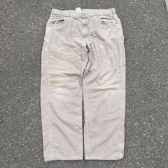 Carhartt カーハート デニムパンツ ダブルニー 極太 茶色 w40 Carhartt カーハート デニムパンツ ダブルニー 極太 茶色 w40