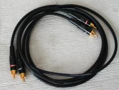 LINN INTERCONNECT RCAケーブル　ペア Black Interconnect Cable | LINN Japan