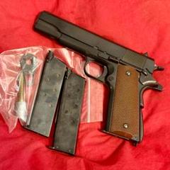 MGC コルトガバメント ミリタリー 1911A1 ガスブローバック ジャンク Yahoo!オークション -「m1911a1 mgc」(ガスガン) (トイガン)の