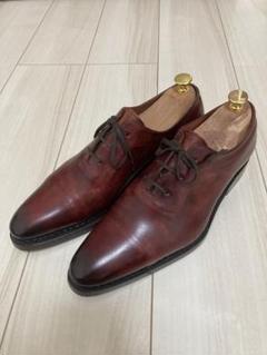 最高級 限定品 サントーニ ホールカット　パティーヌ スキンステッチ 最高級 限定品 サントーニ ホールカット パティーヌ スキン