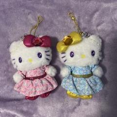 サンリオピューロランド　ハローキティ50周年　キティ＆ミミィマスコットまとめ売り 💓💎💓💎💓💎💓 ⁡ ⁡ サンリオピューロランド ハローキティ50th