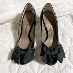 【極美品】銀座かねまつ　黒ハイヒール　21.5センチ 2025年最新】カネマツ 21.5 黒の人気アイテム - メルカリ