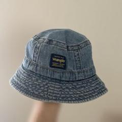 キッズ52cmWrangler デニムバケットハット