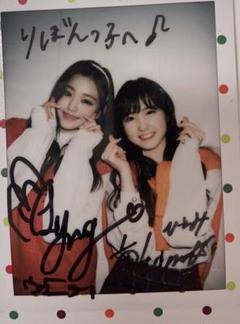 ROKU ウンビ  サイン チェキ IZ*ONE ROKU様専用 ウンビ サイン チェキ IZ*ONE