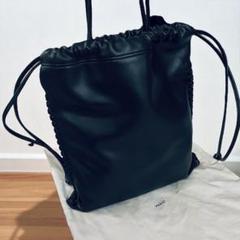 極美品　VASIC ボンド　ショルダーバッグ　巾着　ブラック 2way 極美品 VASIC ボンド ショルダーバッグ 巾着 ブラック 2way
