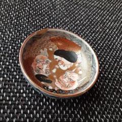 茶道具 赤楽 扇面 香合 在印(K-YC376) 茶道具 赤楽 扇面 香合 在印(K-YC376
