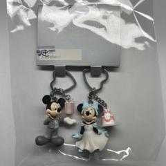 上海ディズニーランド　ミキミニ　キーホルダー