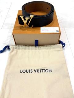 希少　ルイヴィトン LVロゴ　クロコ　ベルト　スクエア　ゴールド　黒　90サイズ 希少美品⭐︎ルイヴィトンLVロゴベルト⭐︎M9151⭐︎90cm