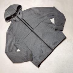 訳あり★H＆M SPORT 長袖パーカー フード付き 厚手 ストリート グレー