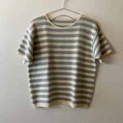 ニット+セーター Lochie - vintage design knit mideal ニット セーター back design asymmetry shaggy knit
