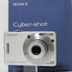 【日本製】ソニー　サイバーショット　DSC-W50　ファインダー有 日本製】ソニー サイバーショット DSC-W50 ファインダー有