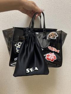 未使用品 sea ネイビー かごバッグ Sサイズ Amazon.co.jp: ノーブランド品保管品SEAバスケットバッグ
