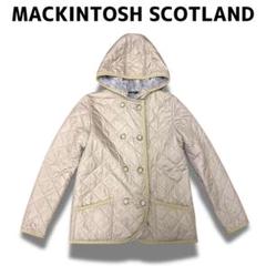 3t-89 マッキントッシュ スコットランド キルティング ボアコート 英国製 3t-89 マッキントッシュ スコットランド キルティング