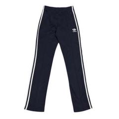 古着 adidas アディダス トラックパンツ ネイビー ホワイト M