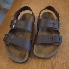 BIRKENSTOCK ブラウン サンダル 24センチ