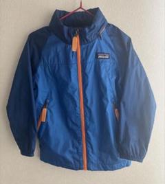 patagonia フード付きジャケット 青 3T - メルカリ