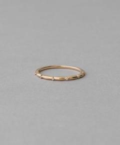 WOJE K10 Ring Muse ヲジェ リング ダイヤモンド 9号