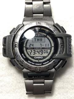 CASIO カシオ  PRO TREK  プロトレック　チタン PRT-411 楽天市場】カシオ プロトレック クライマーライン 電波 ソーラー