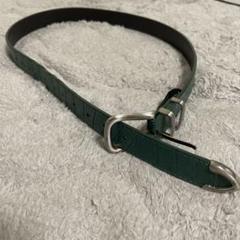 stussy Gator Leather Dress Beltクロコ型押しベルト - メルカリ
