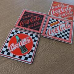 コカコーラ　【非売品】木製コースター&トレー コカコーラ【非売品】木製コースター&トレー