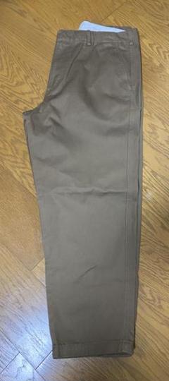 ユニクロU ワイドテーパードチノ ベージュ 88センチ