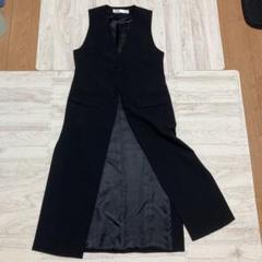 美品✨ZARA フェイクレザー ロングベスト XL 大きいサイズ ZARA - ZARA フェイクレザー ロングベストの通販 by プーチ's