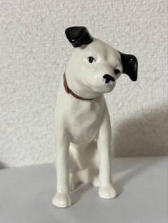 Victer ビクター　小型 ニッパー犬　陶器製　ビンテージ　12〜13cm