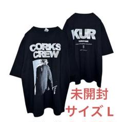 キズ　黒 Tシャツ 　新品未開封　※ご購入意思のない いいね はご遠慮ください※ 未開封】黒夢 CORKSCREW ツアー ビッグTシャツ LIVE PHOTO