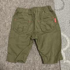 未使用miki HOUSE オリーブグリーン ショートパンツ80