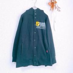 キッズ　パーカー　トレーナー　１６０　ロゴ入り　オーバーサイズ　フード　ゆったり