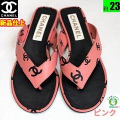 新品そっくりさん⭐CHANELシャネル コルクソール ロゴサンダル