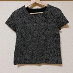 ✳︎レディース　バジーレ28 半袖ブラックドットカットソー