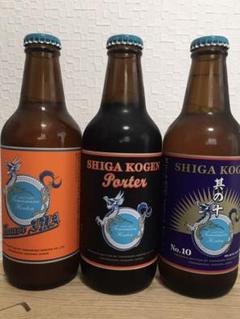 志賀高原ビール 3本セット 送料込