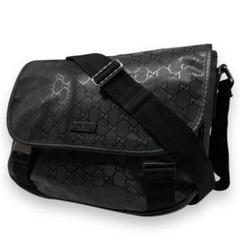 美品■GUCCI インプリメ メッセンジャーバッグ GG メタリック ショルダー
