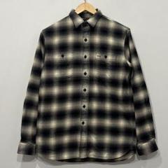 RRL オンブレ チェック 柄 ストール インド製 ウール　ブラウン ラルフ fit=scale-down,w=1200