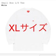 Supreme Small Box Logo L/S Tee white XL