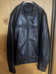 【anさん専用】【新品未使用タグ付き】GUESS ライダース RYDER Bonded Pu Zip Jacket ライダースジャケット | GUESS(ゲス