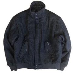 シルエット抜群 短丈身幅 ウール ジャケットMEMBERS ONLY シルエット抜群】短丈身幅系 ウール ジャケットMEMBERS ONLY