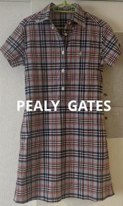 PEALY GATES 半袖シャツワンピース　2W