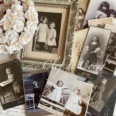 0125a アンティークポートレート カルト・ド・ヴィジット 古写真 肖像写真 Carte de Visite】カルト・ド・ヴィジット