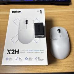 最安価格 V3 X2H pulsar 中古 mini メルカリ - 8kドングル付き マウス・トラックボール