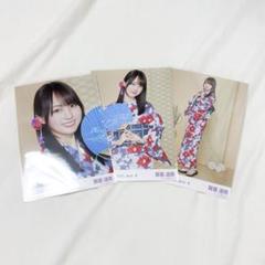 乃木坂46 賀喜遥香 浴衣 2025.July-Ⅱ 5種コンプ 乃木坂46 会場限定生写真 賀喜遥香 2025.July-II 浴衣 5枚コンプ